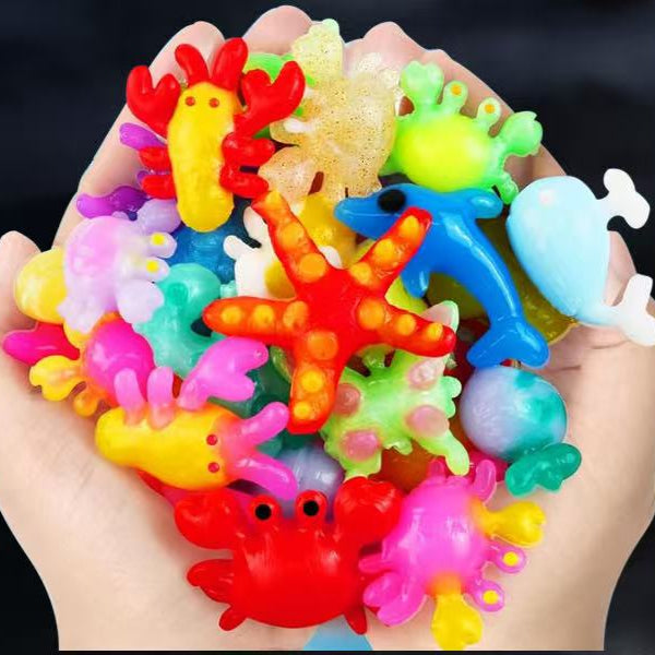 Kidmido Magic Water Elf Toy Kit, Aqua Fairy Water Gel Kit-4 Magic Gesl&4 Molds–Make Your Own Water Pets & Squishy Toys–Fun Summer DIY Craft Kit, Birthday Gifts & Party Favors for Kids Ages 3+